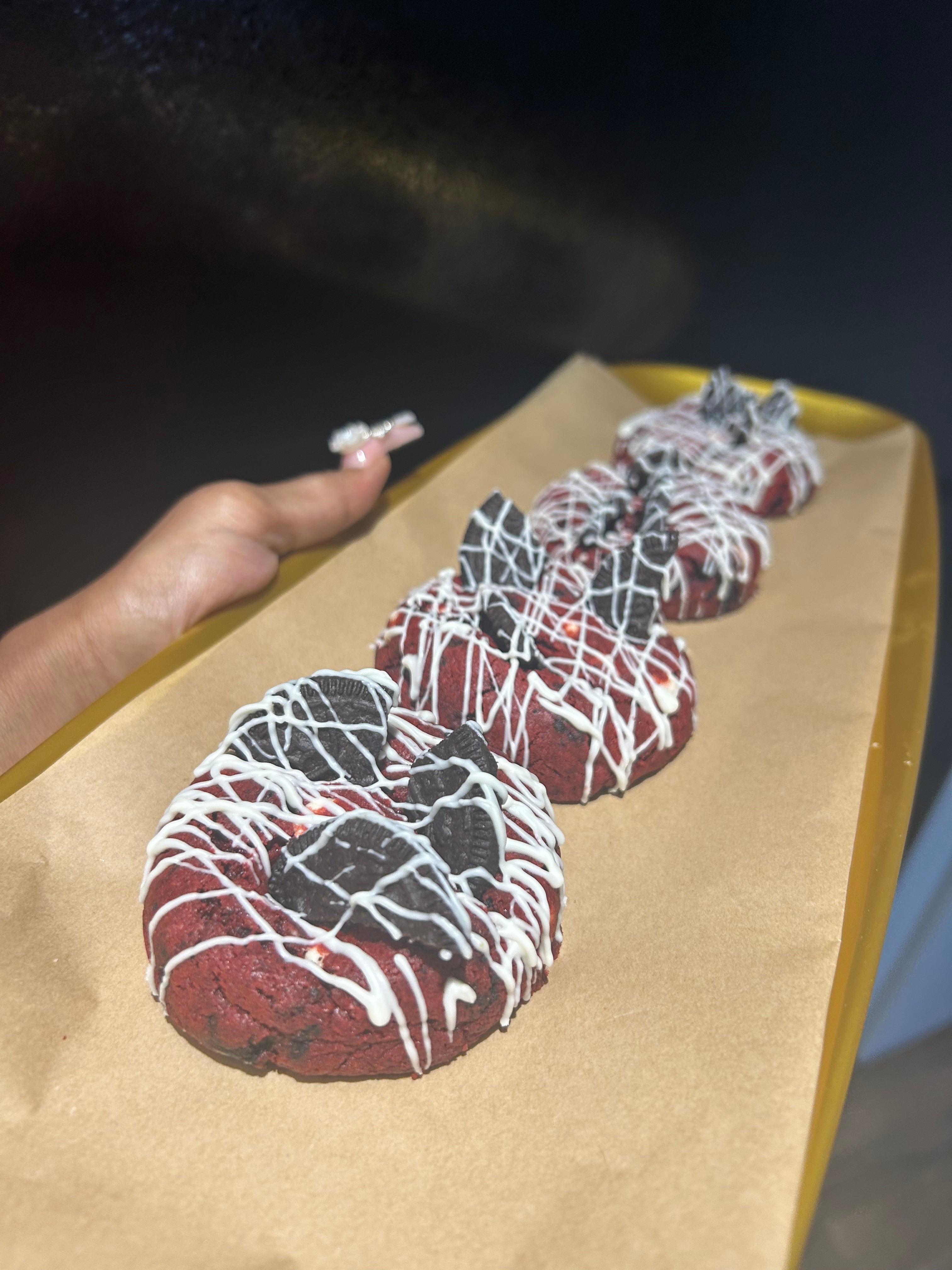 Red Velvet Cookies 🍪