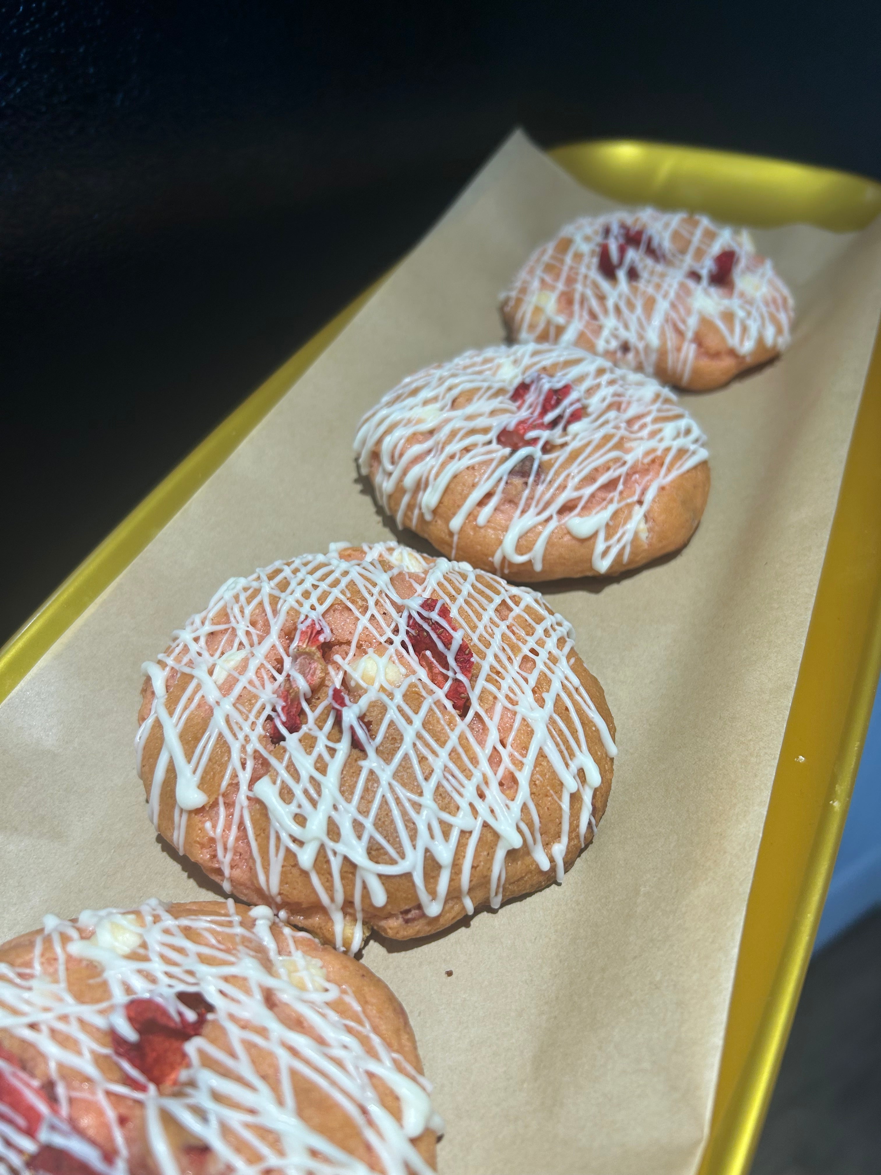 Strawberry Cookies 🍪🍓