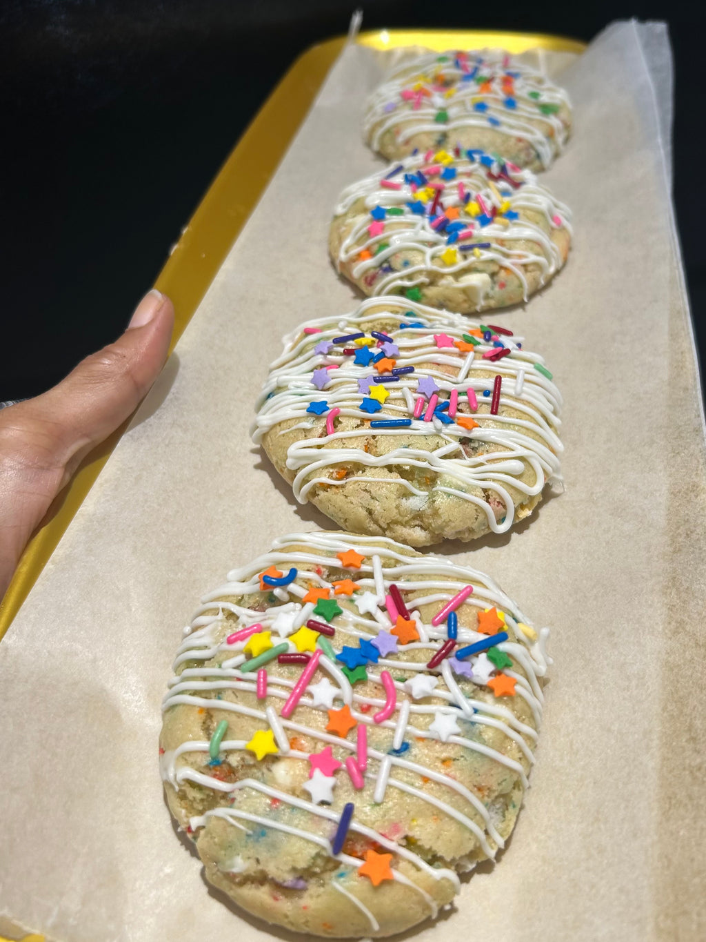 Birthday Cake Cookies 🍪