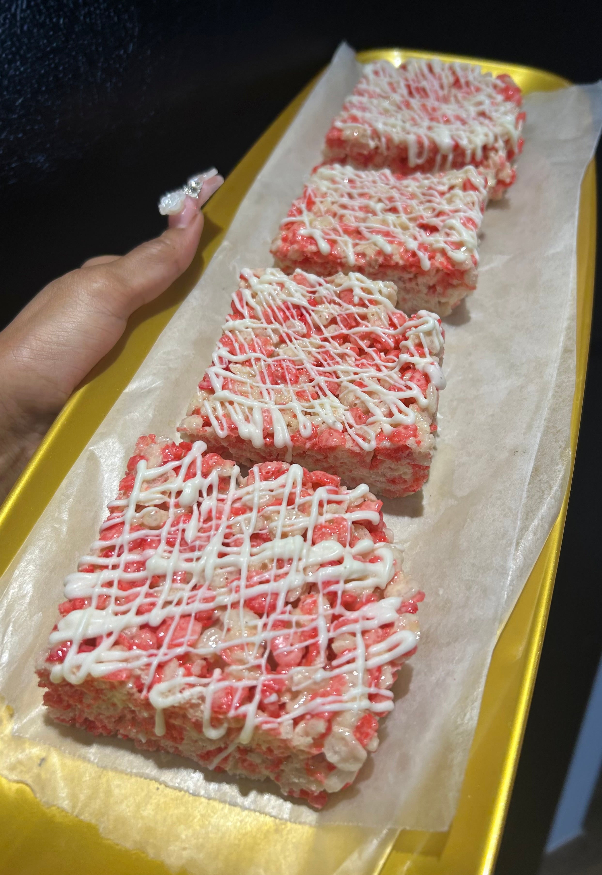 Strawberry & Cream Bars
