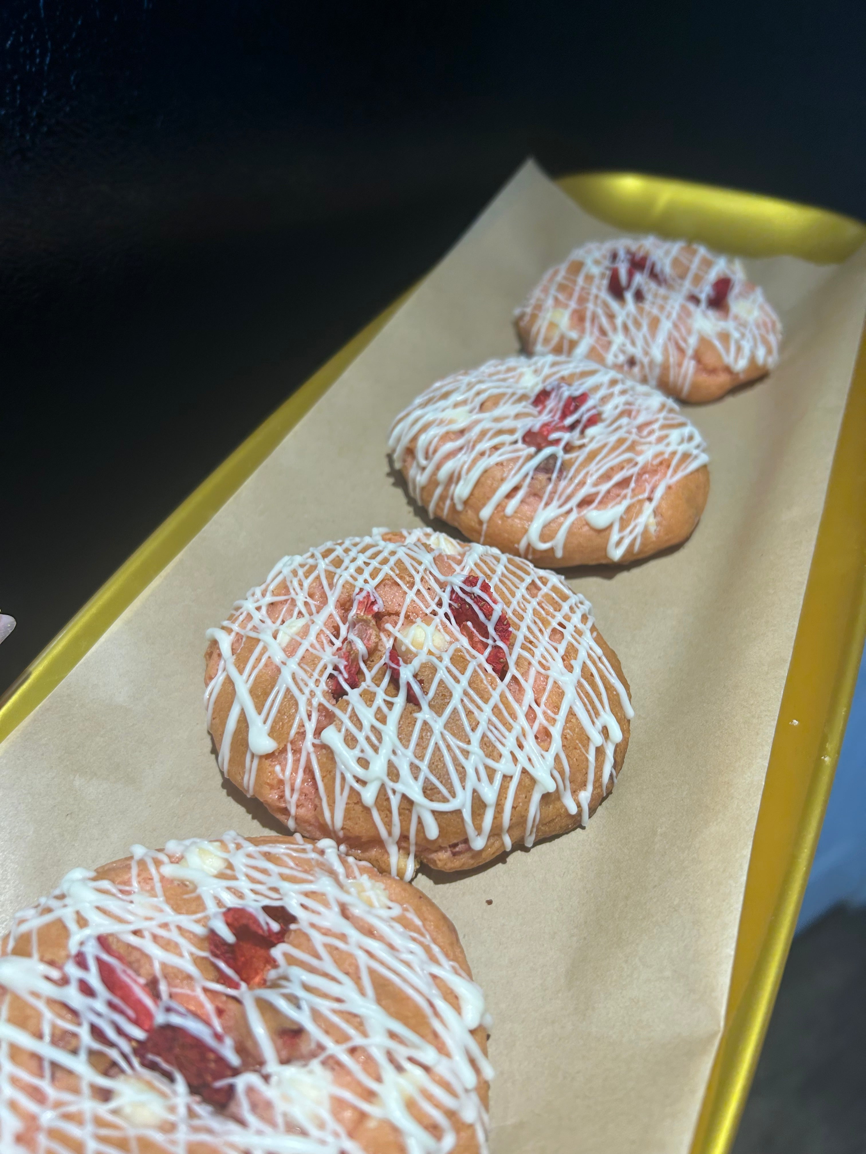 Strawberry Cookies 🍪🍓