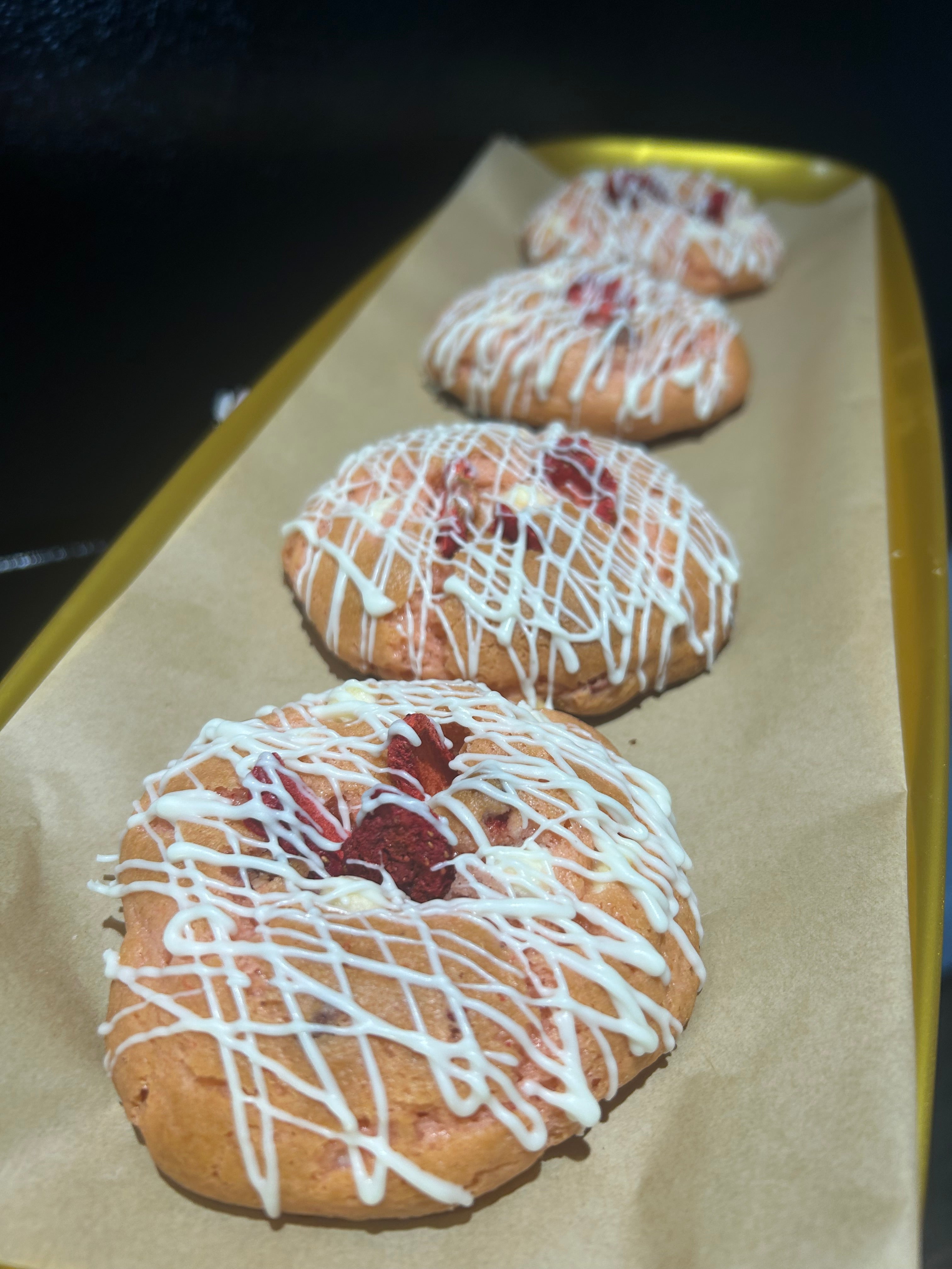 Strawberry Cookies 🍪🍓