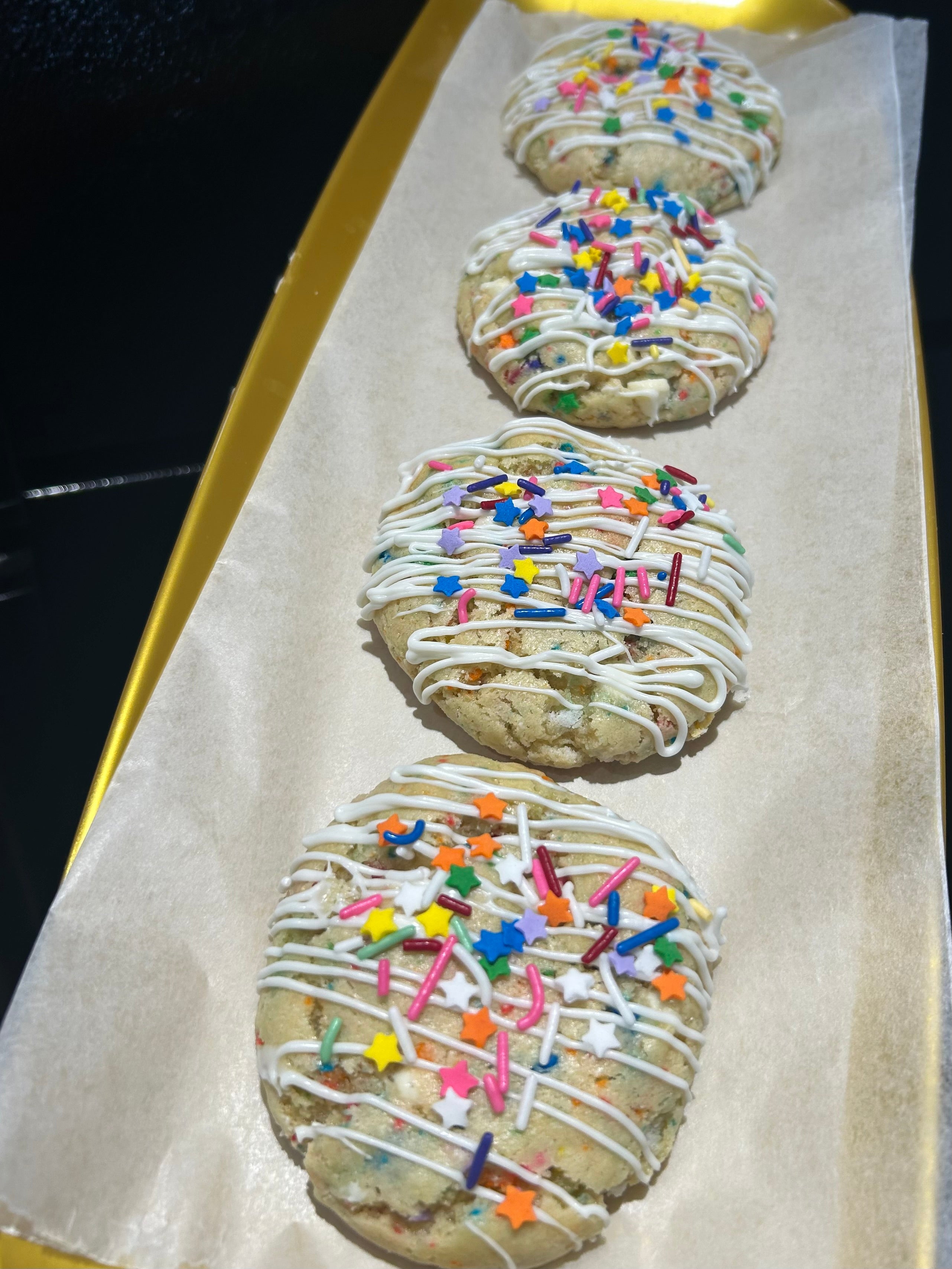 Birthday Cake Cookies 🍪