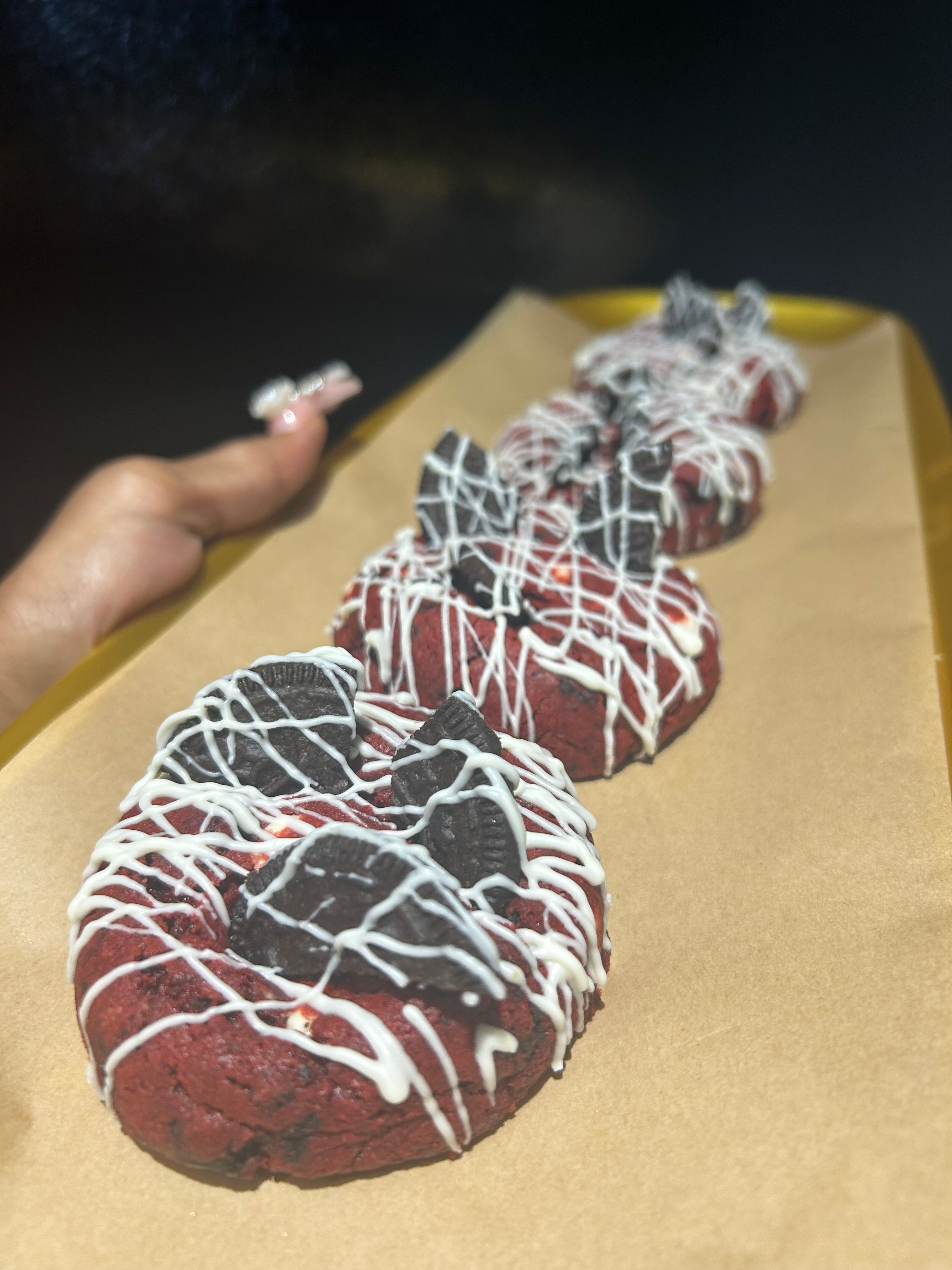 Red Velvet Cookies 🍪