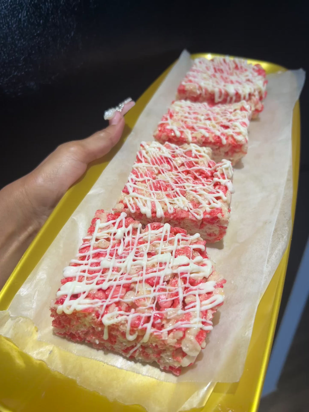 Strawberry & Cream Bars
