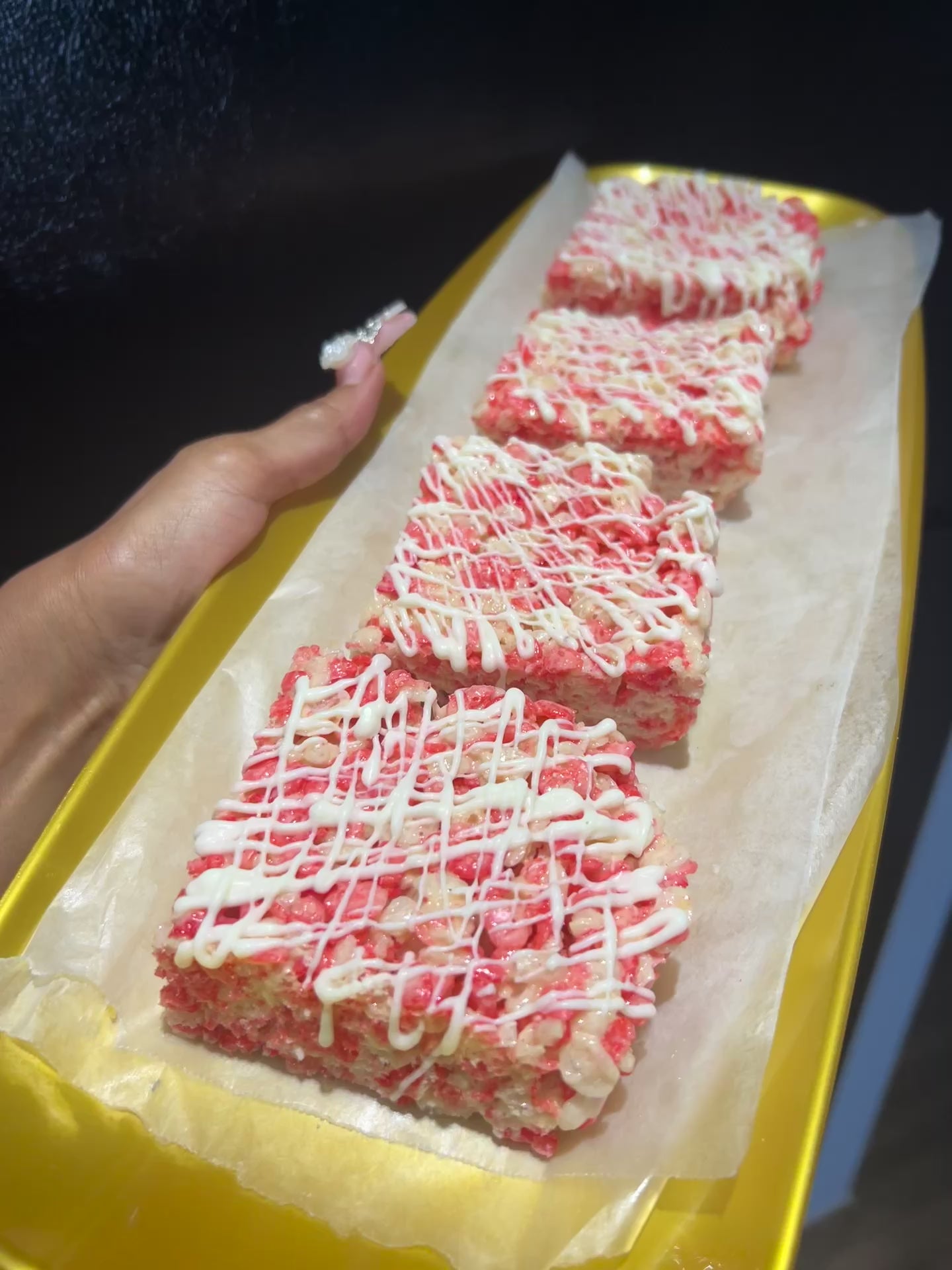 Strawberry & Cream Bars