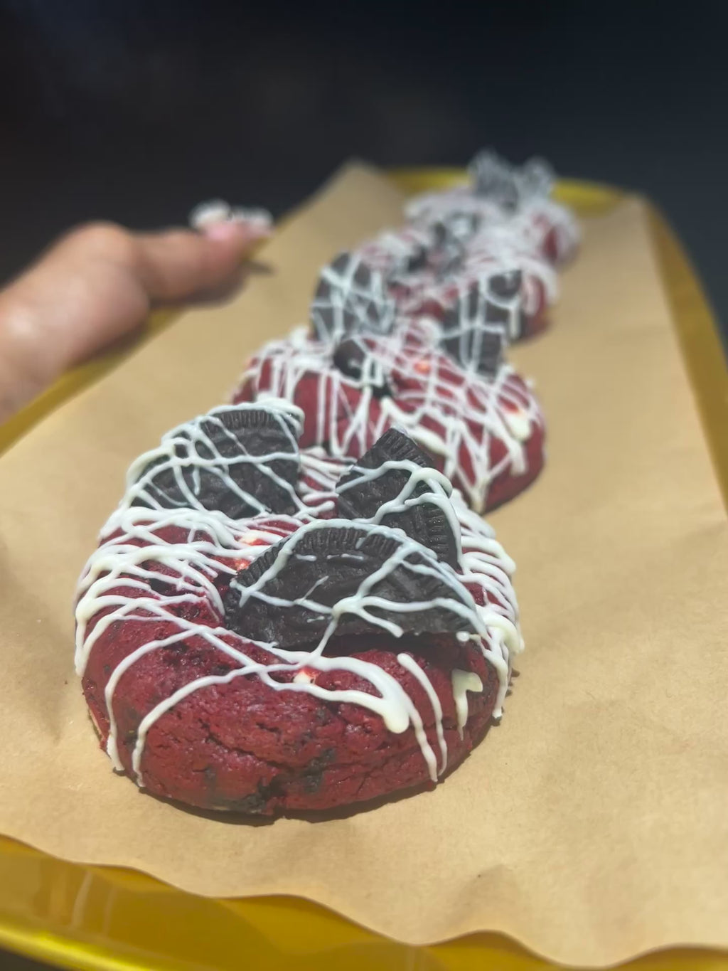 Red Velvet Cookies 🍪
