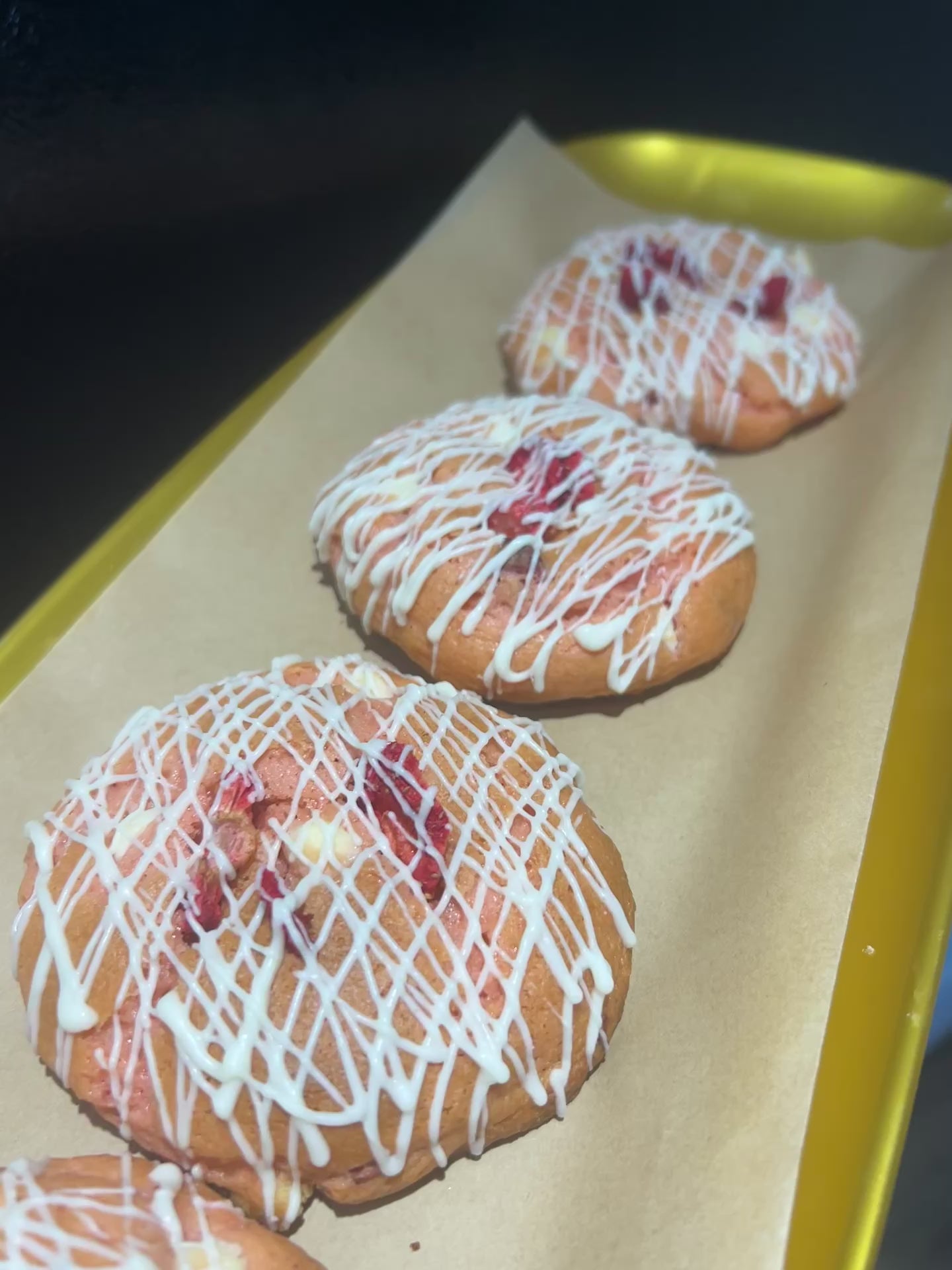 Strawberry Cookies 🍪🍓