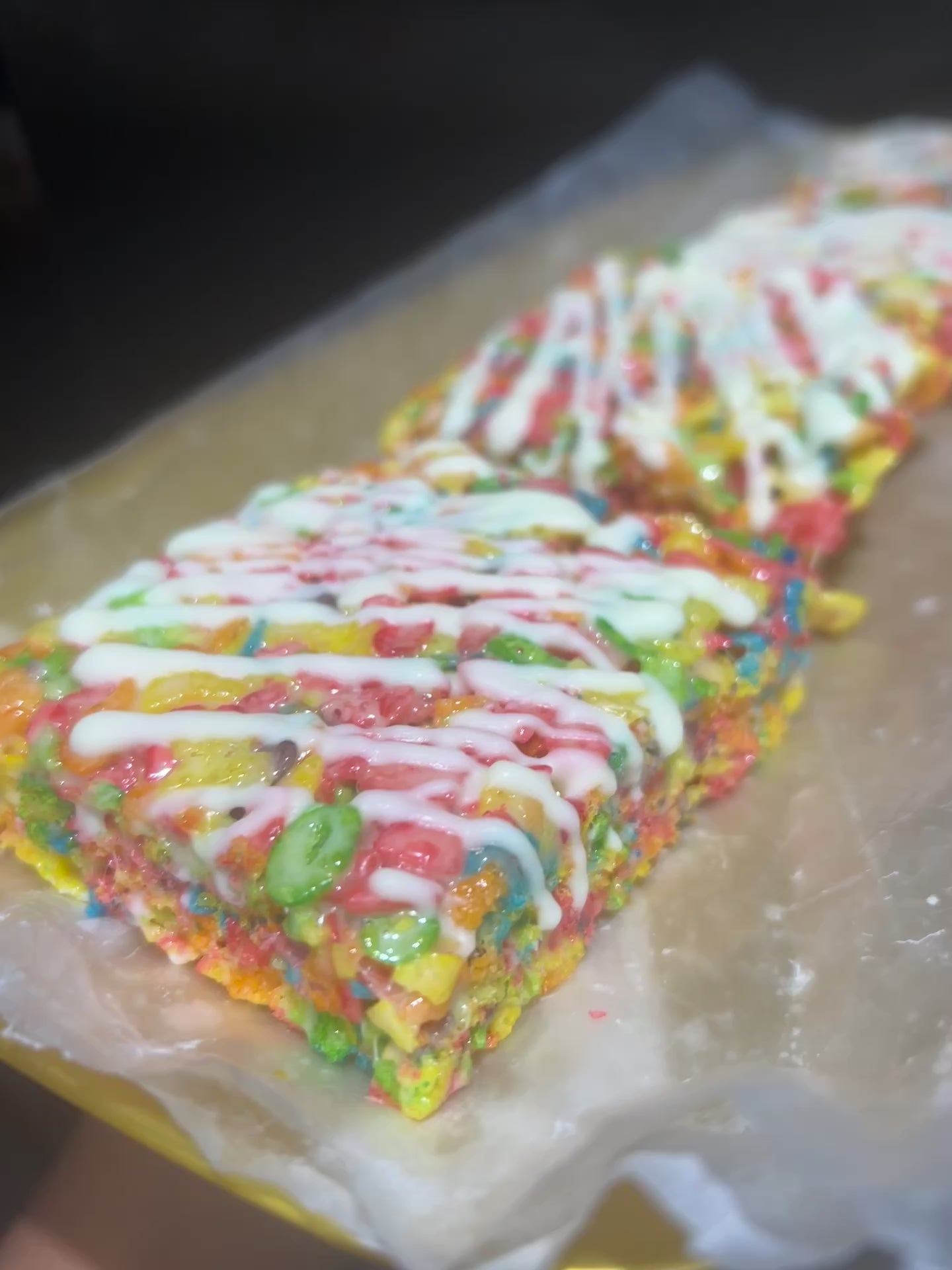 Fruity Pebbles Bars